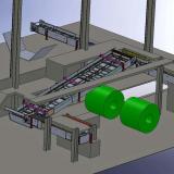 Apron Conveyor - 3D Design Layout